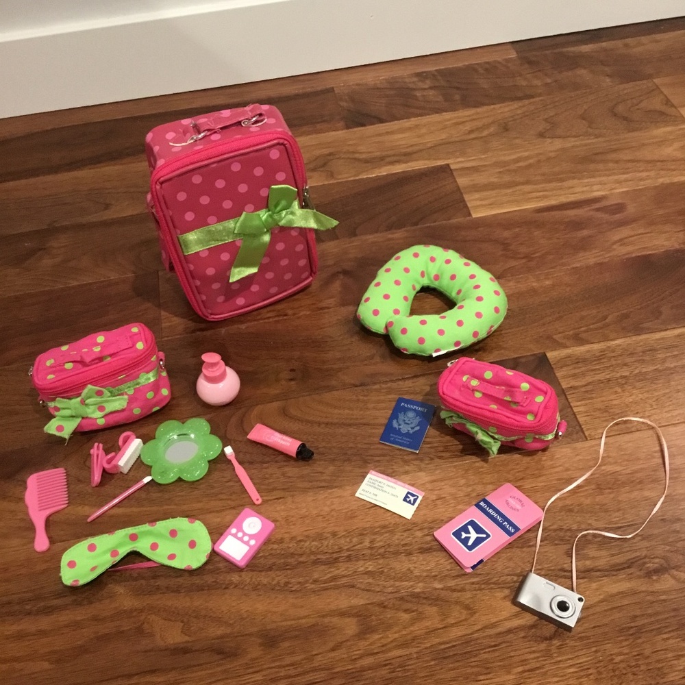 18” Doll Battat Travel Set with Luggage and Accessories